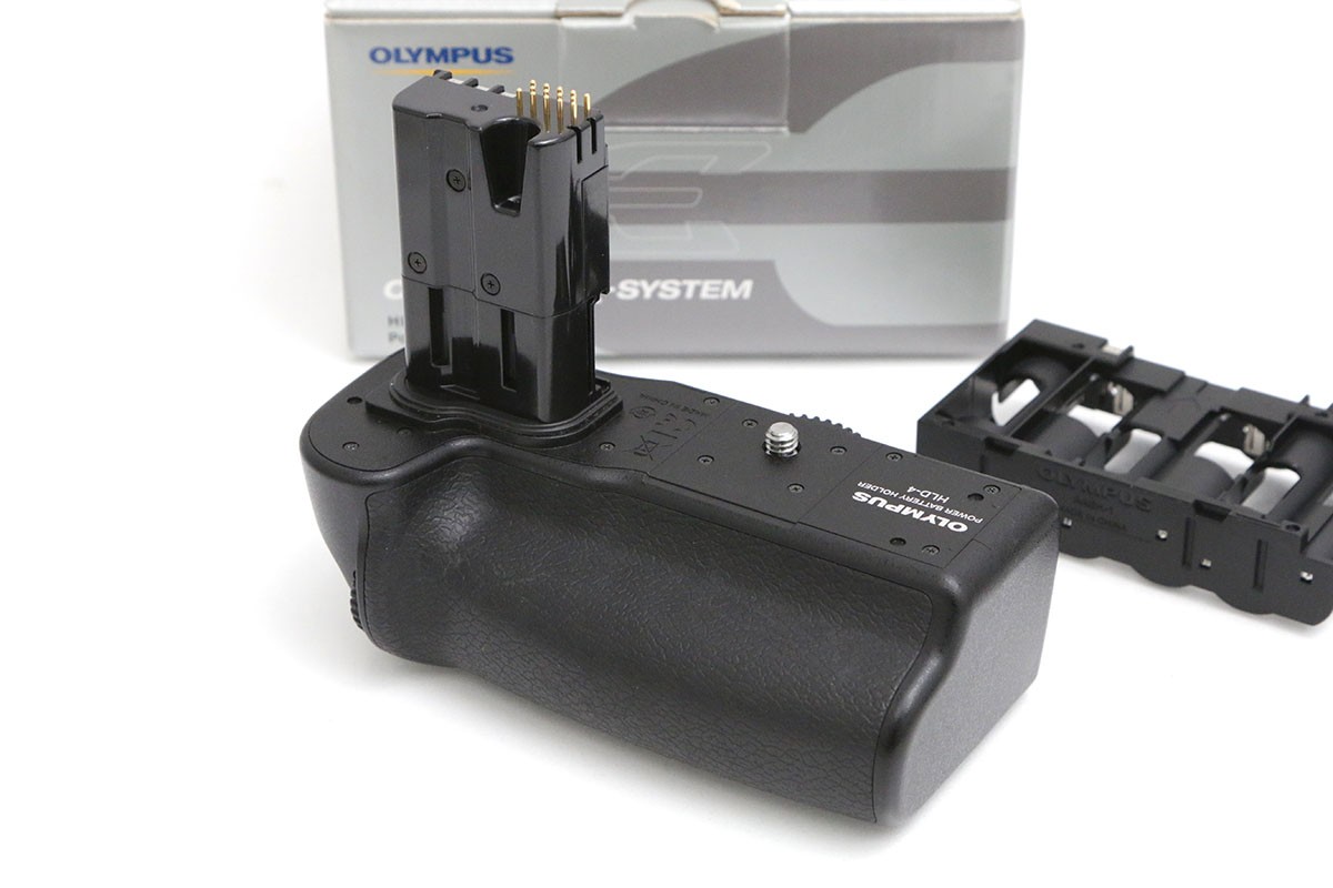 【中古】【美品】オリンパス HLD-4 CA01-B5099-2E3 OLYMPUS パワーバッテリーホルダー 乾電池手持ち部分 中古