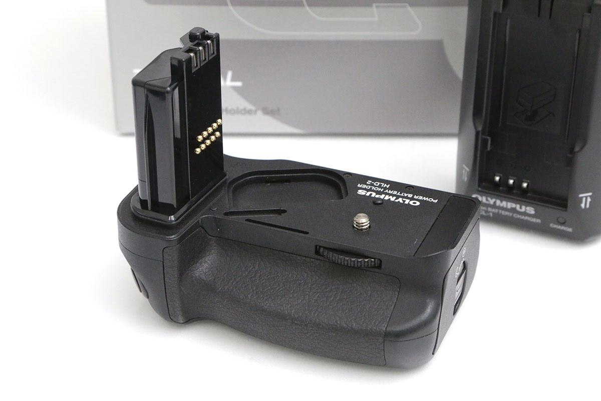 【中古】【良品】オリンパス SHLD-2 CA01-B5100-2F3 OLYMPUS パワーバッテリーホルダーセット バッテリーグリップ 中古