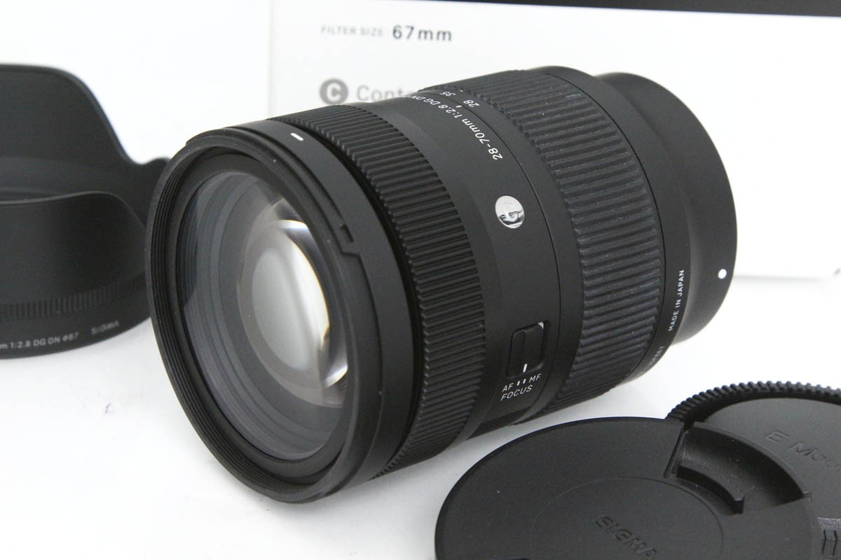 【中古】【美品】シグマ 28-70mm F2.8 DG DN [ソニーE用] CA01-R4743-3X4 SIGMA Eマウント フルサイズ 大口径 標準ズーム 中古