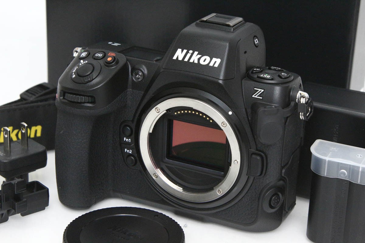 【中古】【並品】ニコン Z 8 上半身（検知器洗い濯ぎ済） CA01-R4717-2Q4 ニコン Zマウント Nikon 鏡鑑受け答え フルサイズ 手ブレ手を加える 4K相応う