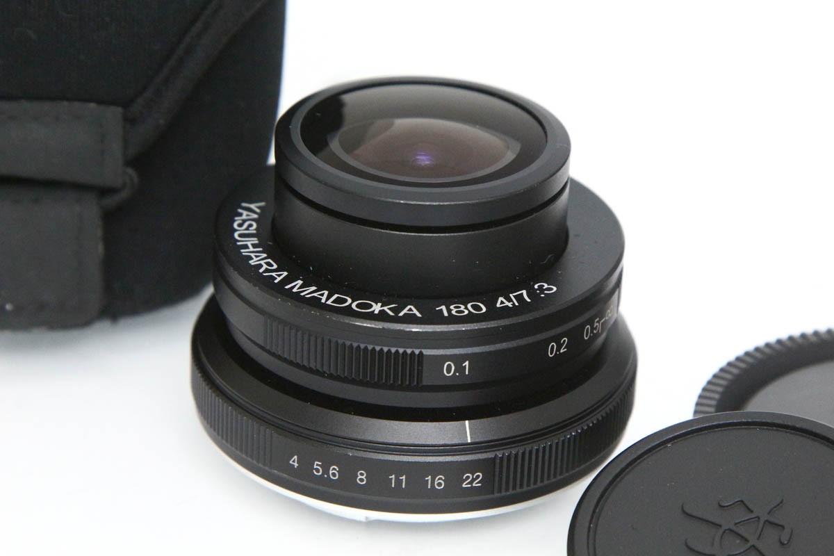【中古】【良品】安原製作所 MADOKA180(E) CA01-R4769-2R1B 安原製作所 α Eマウント 単焦点 MF フィッシュアイ 魚眼