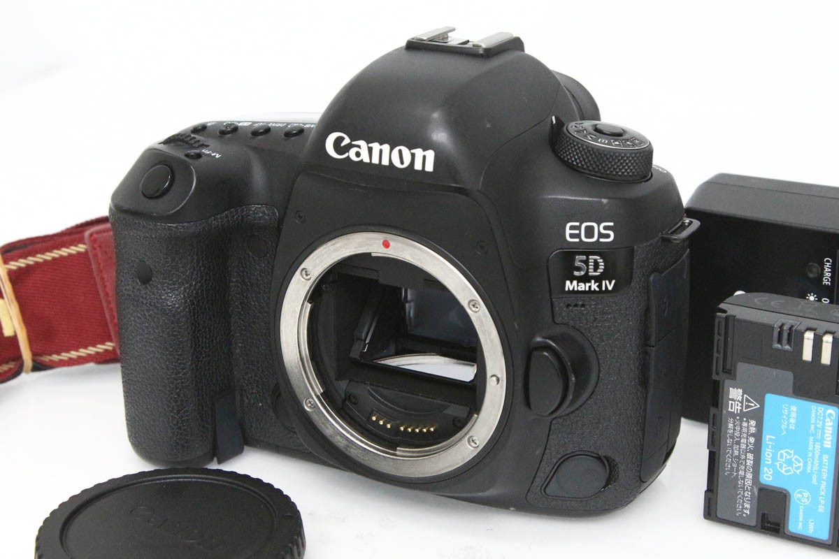 【中古】【並品】キヤノン EOS 5D Mark IV 上半身（検知器洗い濯ぎ済） CA01-R4735-2P1B Canon EFマウント フルサイズ 中古