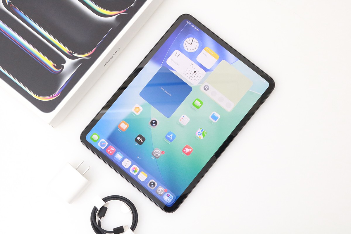 【中古】【極美品】Apple iPad Pro 11in Wi-Fi 512GB 2025年秋ひな形 MDWM4J/A [間隔文字黒いこと] HA03-M6181-2G9 Apple アップル iPad Pro Wi-Fiひな形 AppleM5 iPadOS26 11in 有機EL