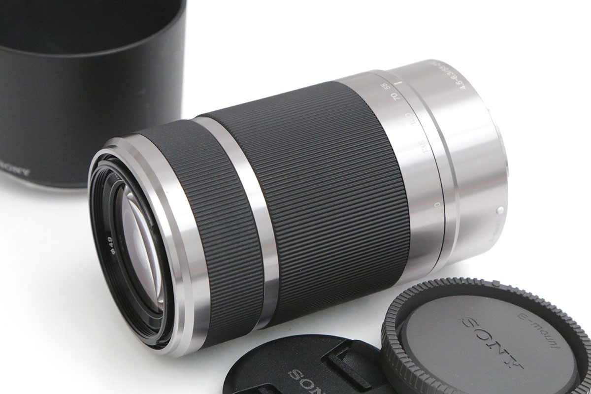 【中古】【良品】ソニー E 55-210mm F4.5-6.3 OSS SEL55210 CA01-B5219-2N1A SONY Eマウント APS-C 望遠ズーム 手ブレ補正 中古