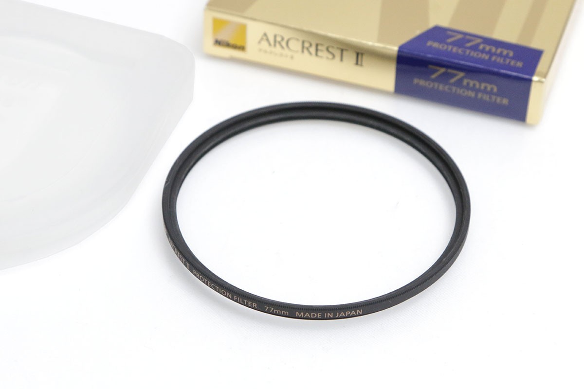 【中古】【美品】ニコン ARCREST II PROTECTION FILTER 77mm CA01-B5205-2D2E Nikon レンズフィルター 保護フィルター 中古