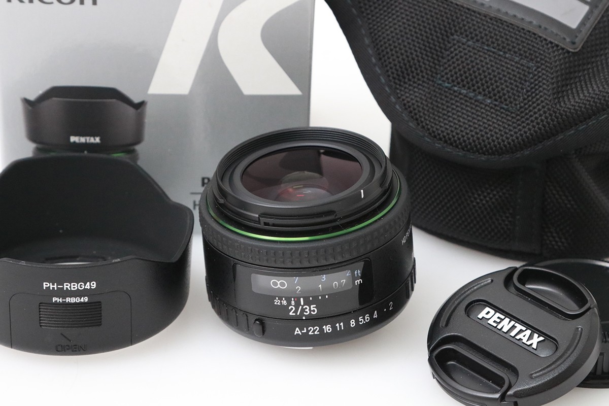 【中古】【美品】ペンタックス 固定ディスク PENTAX-FA 35mmF2 CA01-M6164-2O3 Kマウント フルサイズ 広角 単興味の中心 中古