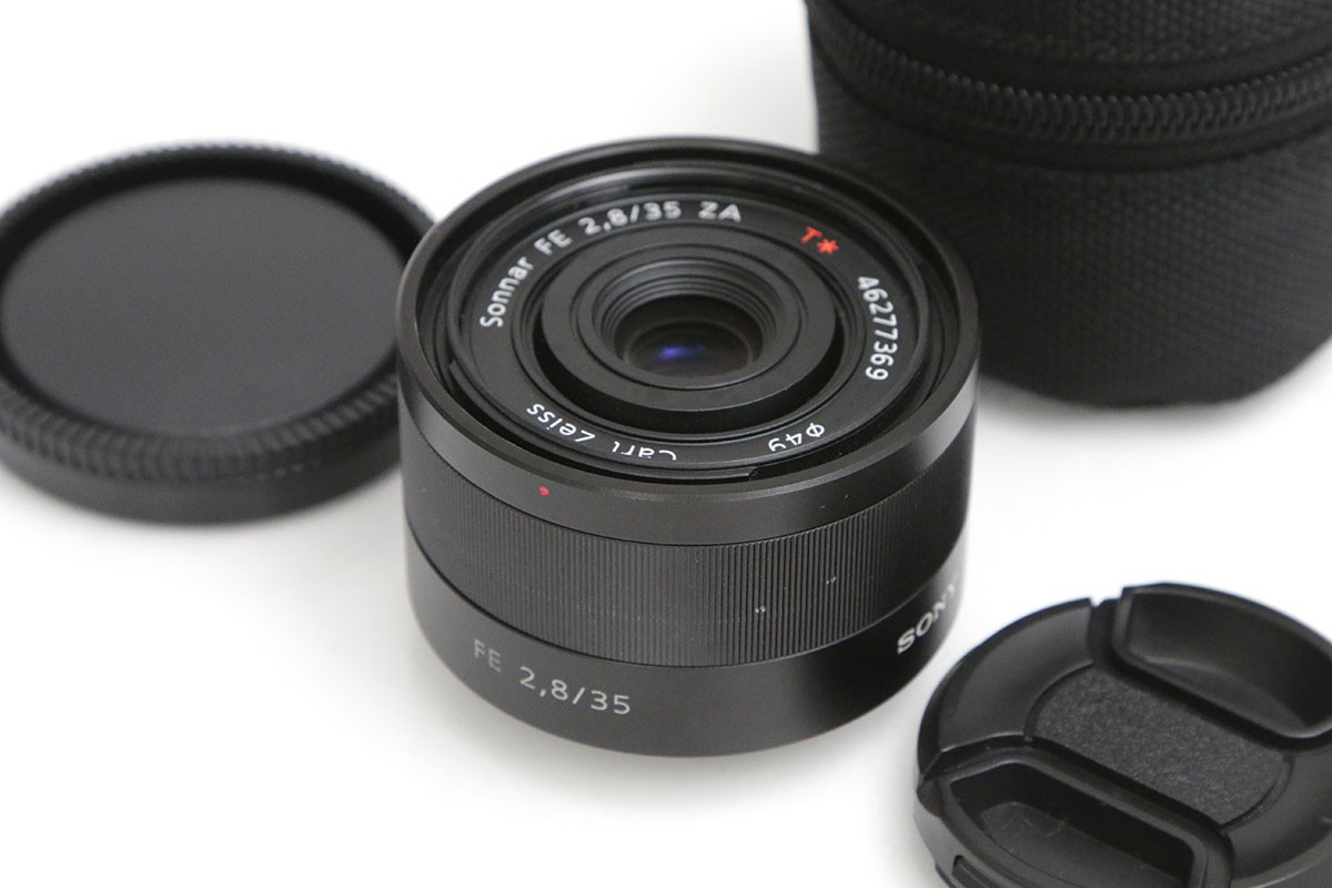 【中古】【並品】ソニー Sonnar T* FE 35粍 F2.8 ZA SEL35F28Z CA01-B5258-2B2H SONY ソニー α Eマウント 単興味の中心 AF フルサイズ 広角