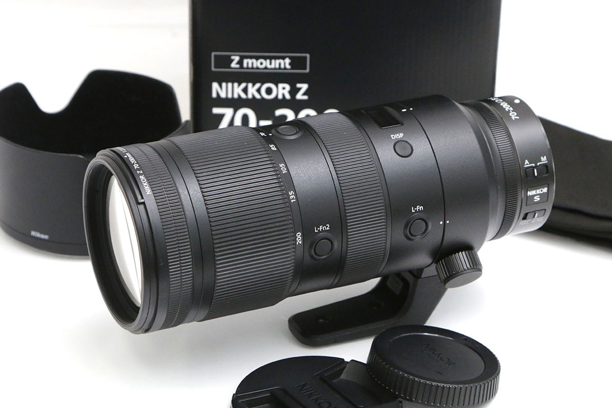 【中古】【美品】ニコン NIKKOR Z 70-200粍 f/2.8 VR S CA01-B5276-2S5 ニコン Zマウント Nikon NIKKOR 望遠望遠レンズ AF/MF フルサイズ 手ブレ手を加える 大差しわたし
