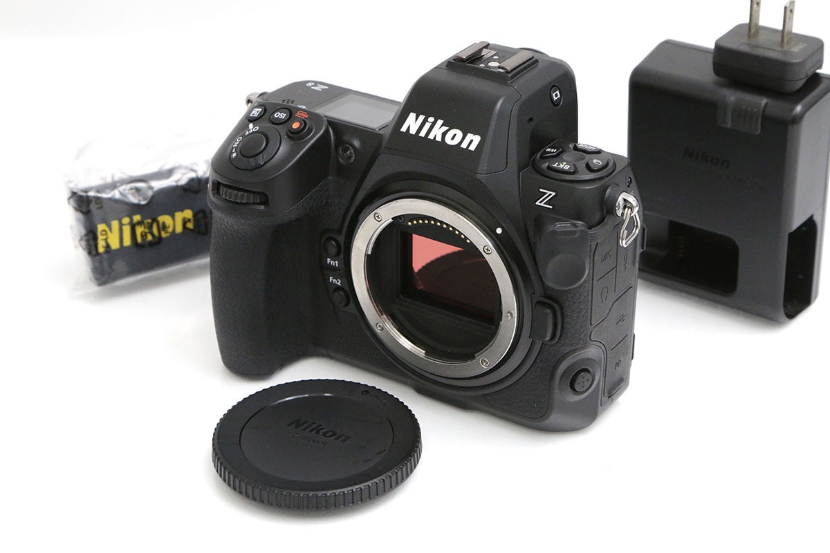 【中古】【美品】ニコン Z 8 上半身（完全無欠貯え蓄電池/検知器洗い濯ぎ済） CA01-B5274-2S2 ニコン Zマウント Nikon 鏡鑑受け答え フルサイズ 手ブレ手を加える 4K相応う