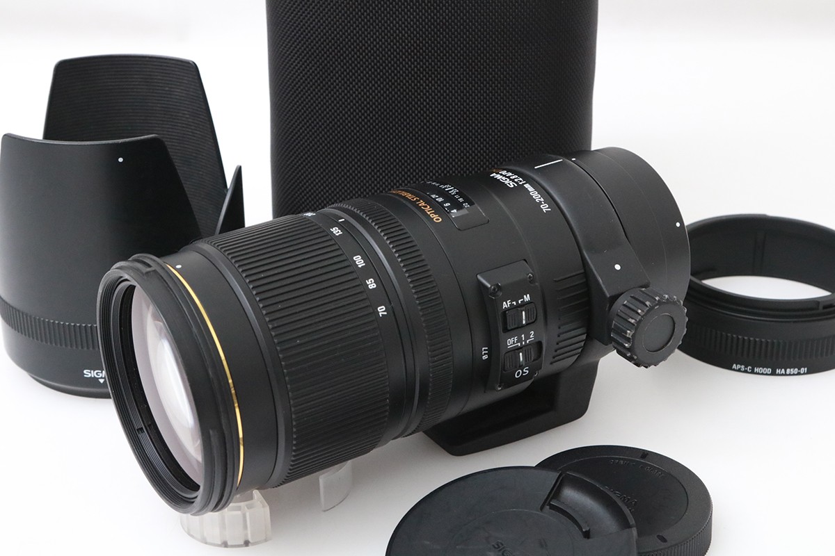 【中古】【ジャンク品】シグマ APO 70-200粍 F2.8 EX DG os HSM [キヤノン用] CA01-M6291-2J3 シグマ SIGMA キヤノンEFマウント 望遠望遠レンズ AF/MF フルサイズ 手ブレ手を加える