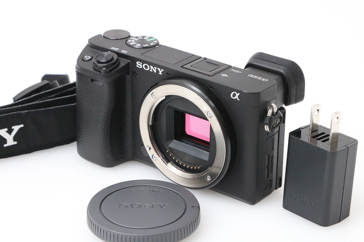 【中古】【良品】ソニー α6400 ボディ ILCE-6400 ブラック （センサー清掃済み） CA01-M6211-2P2B SONY Eマウント APS-C EVF 中古