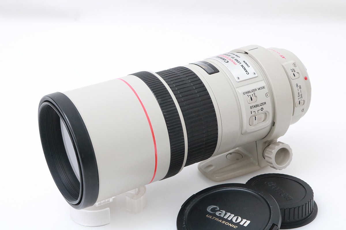 【中古】【お買い得品】キヤノン EF300粍 F4L IS USM CA01-M6296-2R4A CANON キヤノン EFマウント 単興味の中心 AF/MF フルサイズ 手ブレ手を加える 望遠