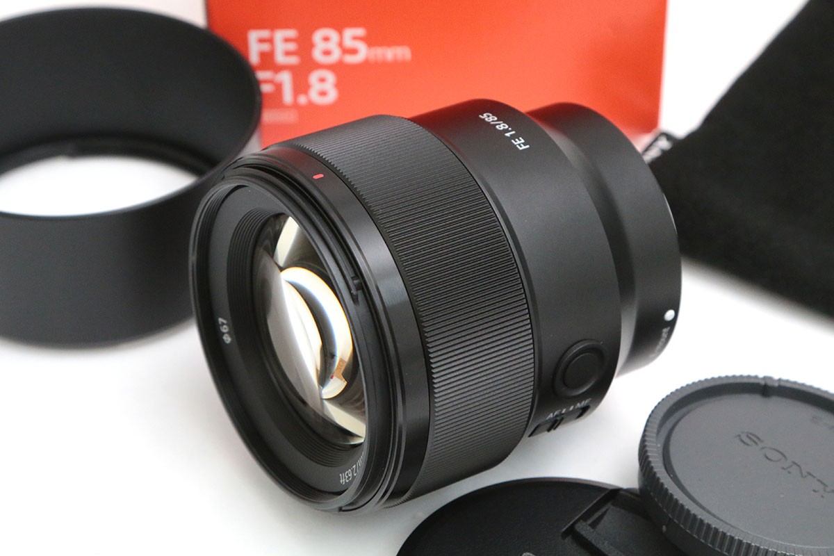 【中古】【美品】ソニー FE 85粍 F1.8 SEL85F18 CA01-B5317-2S4 SONY ソニー α Eマウント 単興味の中心 AF/MF フルサイズ 大差しわたし