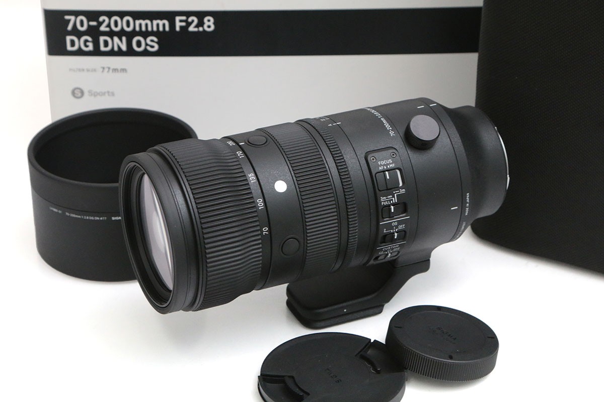 【中古】【良品】シグマ 70-200粍 F2.8 DG DN os [ライカL用] CA01-B5337-3X5 シグマ SIGMA ライカLマウント 望遠望遠レンズ AF/MF フルサイズ 手ブレ手を加える 大差しわたし