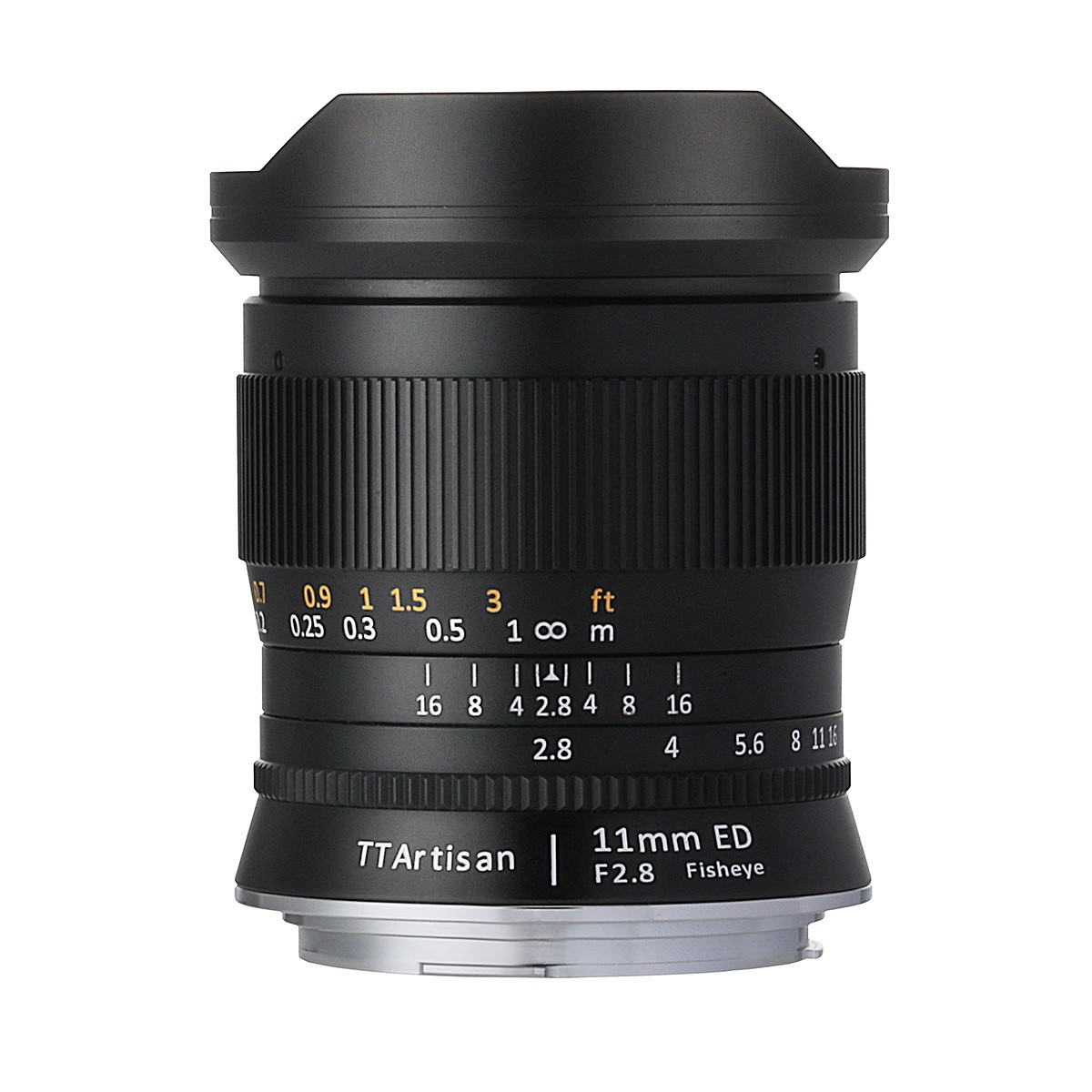 銘匠光学 TTArtisan MF 11mm F2.8 FF-Z-BLACK Fisheye 単焦点レンズ ニコンZ用 Nikon TT-11F28 銘匠光学 f/2.8 フィッシュアイ 魚眼 フルサイズ|アキバ流通プラス店