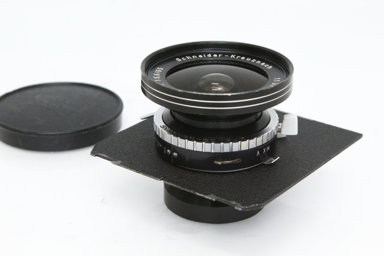 【中古】【良品】シュナイダークロイツナッハ Super-Angulon 65粍 F5.6 CA01-R4939-2N2C 大判 超広角 単興味の中心 ラージフォーマット MF 中古