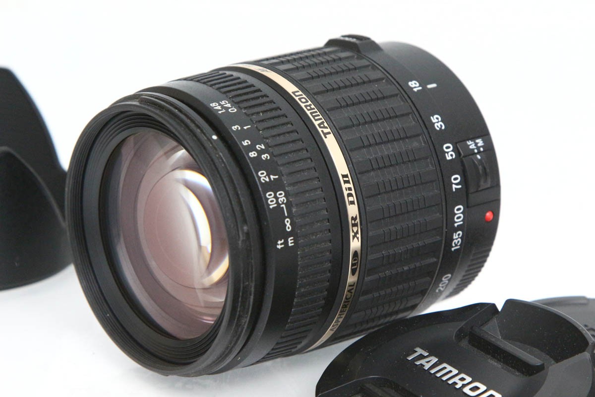 【中古】【並品】タムロン AF 18-200粍 F/3.5-6.3 XR Di II LD Aspherical [IF] MACRO (Model A14) (ｷﾔﾉﾝ AF) CA01-R5177-2N1C TAMRON タムロン キヤノンEFマウント 標準尺度望遠レンズ AF APS-C 高倍率