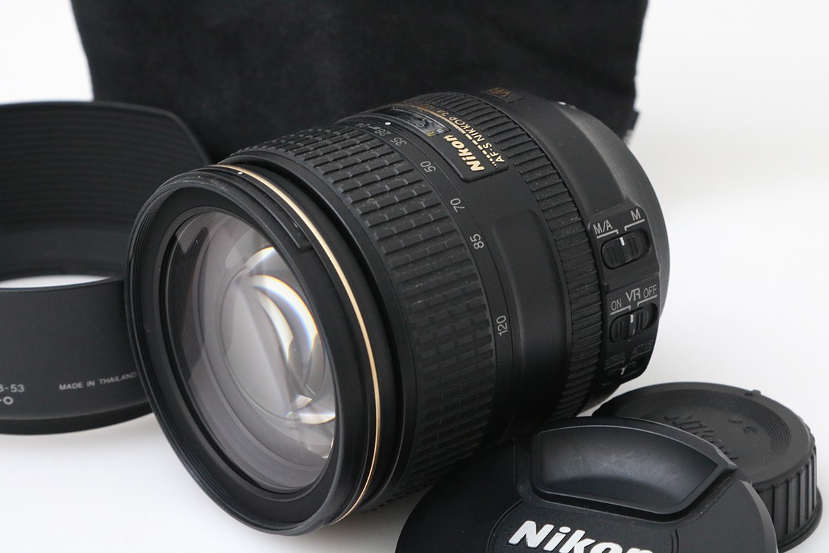 【中古】【お買い得品】ニコン AF-S NIKKOR 24-120粍 f/4G ED VR CA01-M6386-2M2D ニコン Fマウント Nikon 標準尺度望遠レンズ NIKKOR AF/MF フルサイズ 手ブレ手を加える