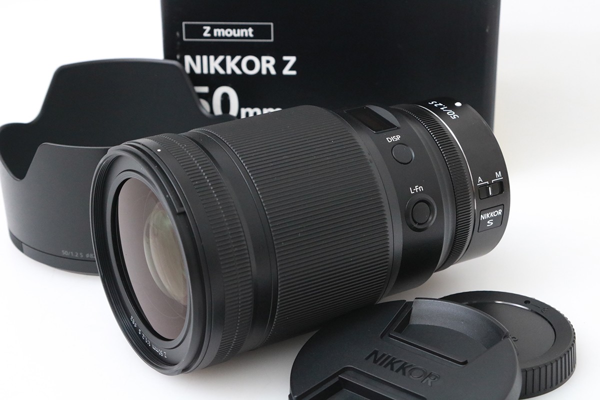 【中古】【極美品】ニコン NIKKOR Z 50粍 f/1.2 S CA01-M6365-3T4 Nikon Zマウント フルサイズ 大差しわたし 単興味の中心 中古