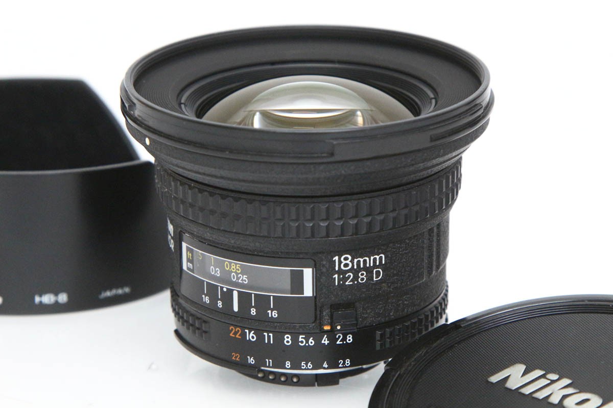 【中古】【良品】ニコン 人工知能学 AF Nikkor 18粍 F2.8D CA01-R4924-2O1B ニコン Fマウント Nikon 単興味の中心 NIKKOR AF フルサイズ 広角