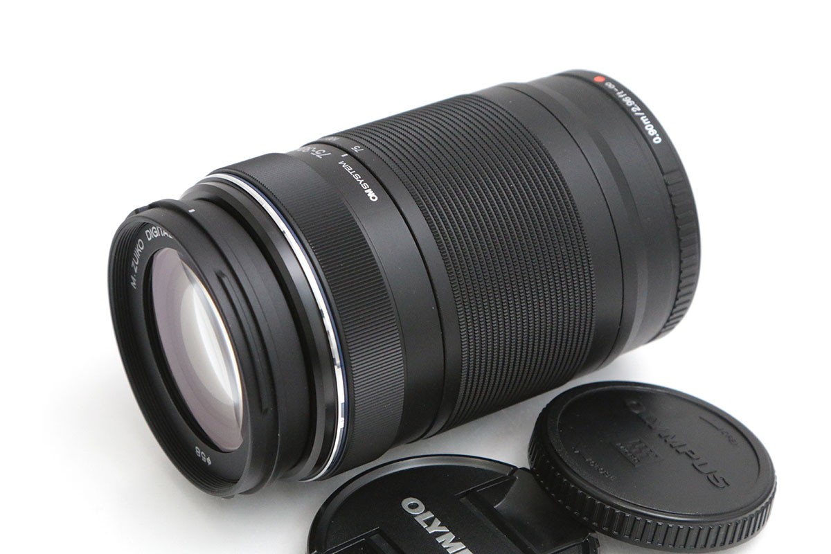 【中古】【美品】オリンパス M.ZUIKO DIGITAL ED 75-300粍 F4.8-6.7 II [黒いこと] CA01-B5466-2M7A OLYMPUS マイクロフォーサーズ 望遠望遠レンズ 超望遠 中古