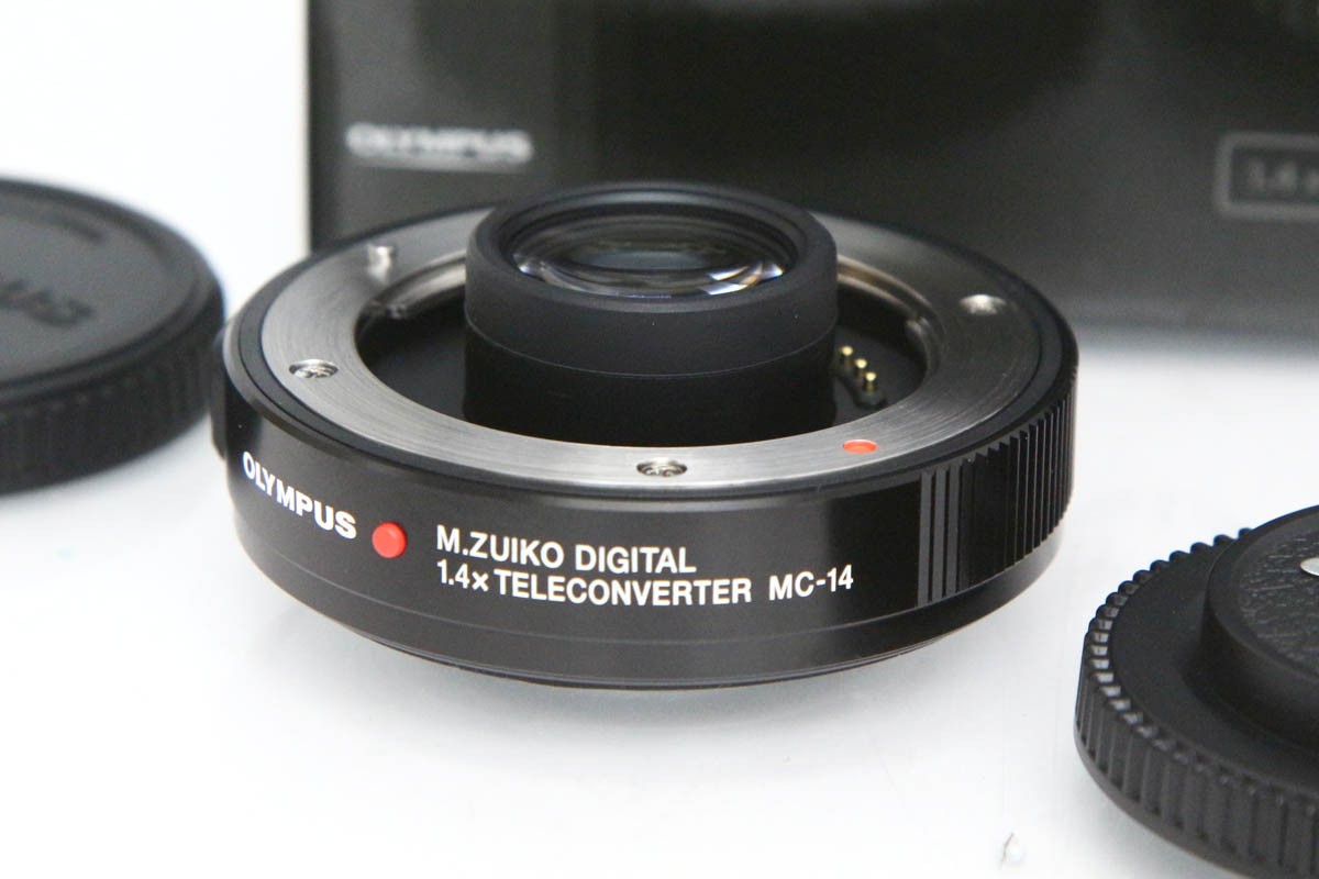 【中古】【美品】オリンパス M.ZUIKO DIGITAL 1.4x Teleconverter MC-14 CA01-R4982-3X3 OLYMPUS テレ変換器 1.4倍 中古