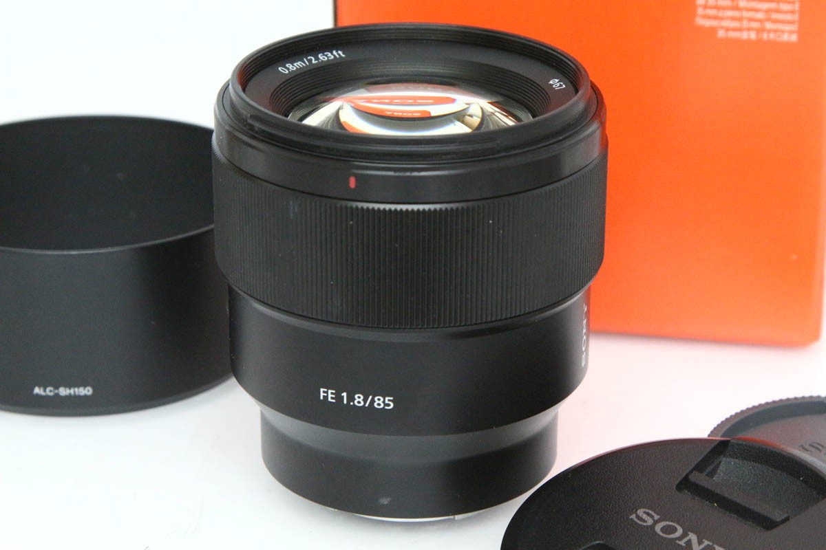 【中古】【良品】ソニー FE 85粍 F1.8 SEL85F18 CA01-R5033-2N3 SONY ソニー α Eマウント 単興味の中心 AF/MF フルサイズ 大差しわたし