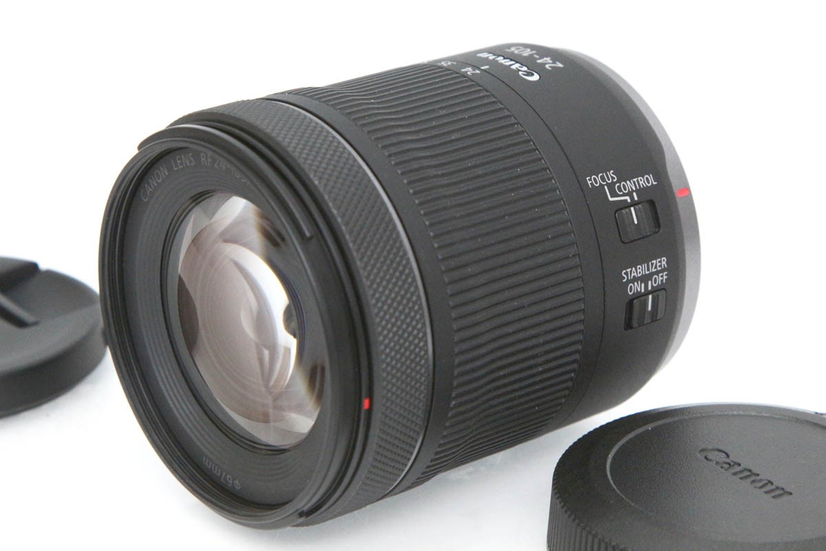 【中古】【良品】キヤノン RF24-105粍 F4-7.1 IS STM CA01-R5055-2A2A CANON キヤノン RFマウント 標準尺度望遠レンズ AF/MF フルサイズ 手ブレ手を加える 広角
