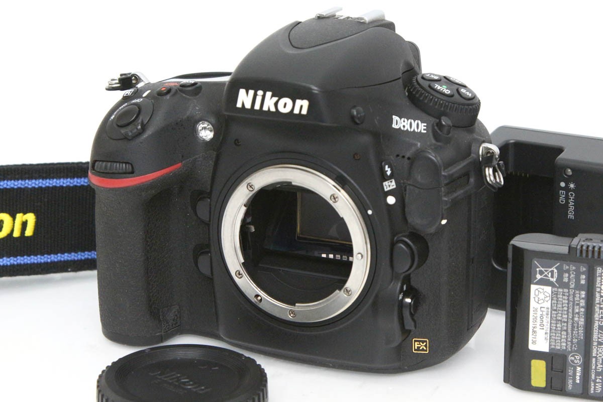 【中古】【美品】ニコン D800E 上半身（検知器洗い濯ぎ済） CA01-R5099-2P1A Nikon Fマウント フルサイズ 中古