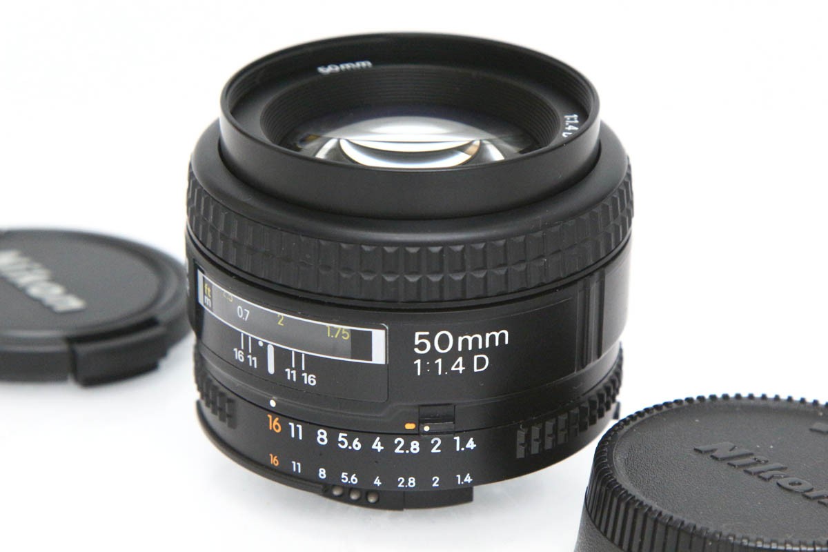 【中古】【良品】ニコン 人工知能学 AF Nikkor 50粍 f/1.4D CA01-R5092-2A1E ニコン Fマウント Nikon 単興味の中心 NIKKOR AF フルサイズ
