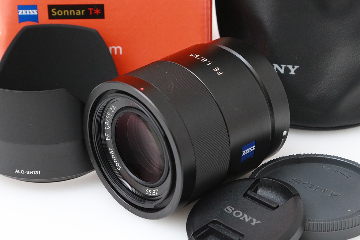 【中古】【良品】ソニー Sonnar T* FE 55粍 F1.8 ZA SEL55F18Z CA01-M6492-3X3 SONY Eマウント フルサイズ 大差しわたし 単興味の中心 中古
