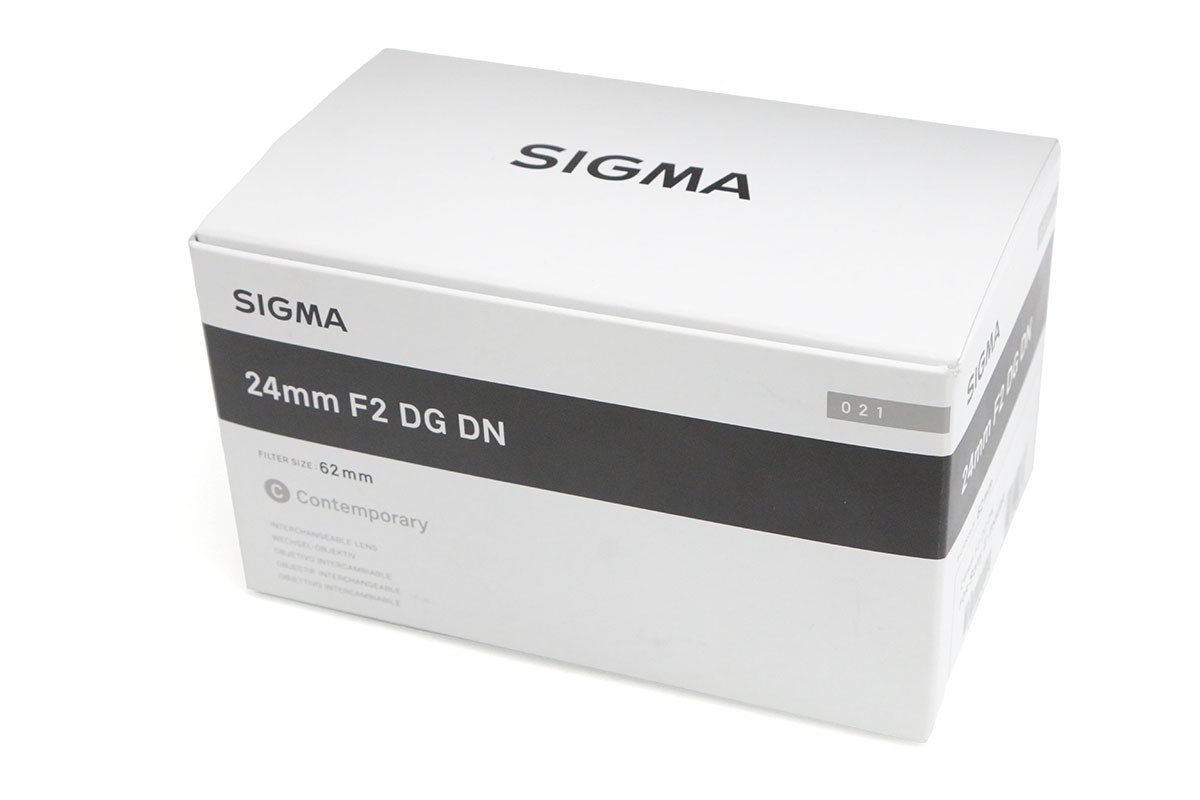【中古】【未当てはめる品】シグマ 24粍 F2 DG DN [ソニーE用] CA01-B5608-2K1 SIGMA Eマウント フルサイズ 広角 単興味の中心 中古