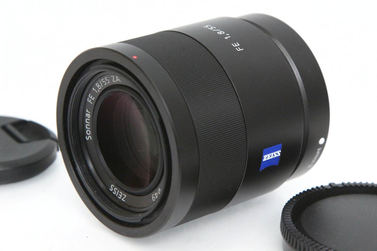【中古】【美品】ソニー Sonnar T* FE 55粍 F1.8 ZA SEL55F18Z CA01-R5176-2N2A SONY ソニー α Eマウント 単興味の中心 AF フルサイズ 大差しわたし