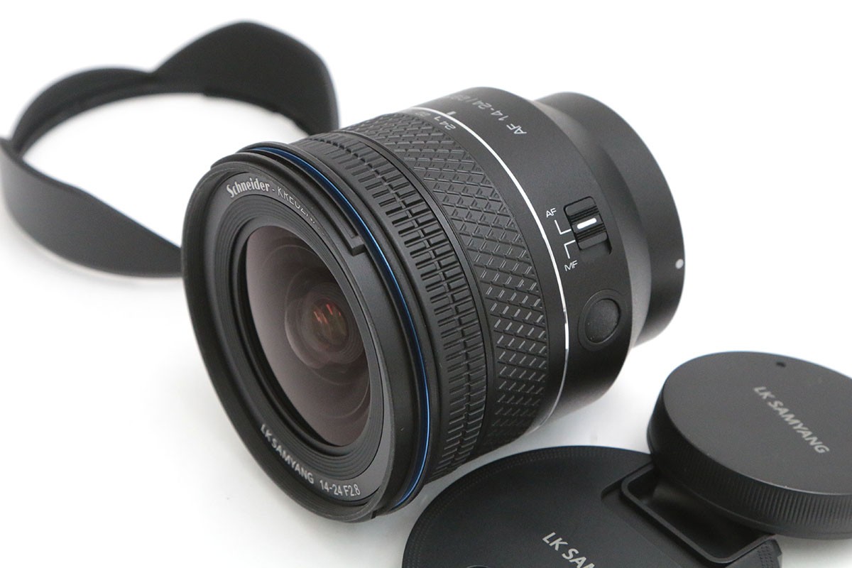 【中古】【美品】総締めヤン AF 14-24粍 F2.8 FE CA01-B5603-2M7D SAMYANG 総締めヤン α Eマウント 広角望遠レンズ AF/MF フルサイズ