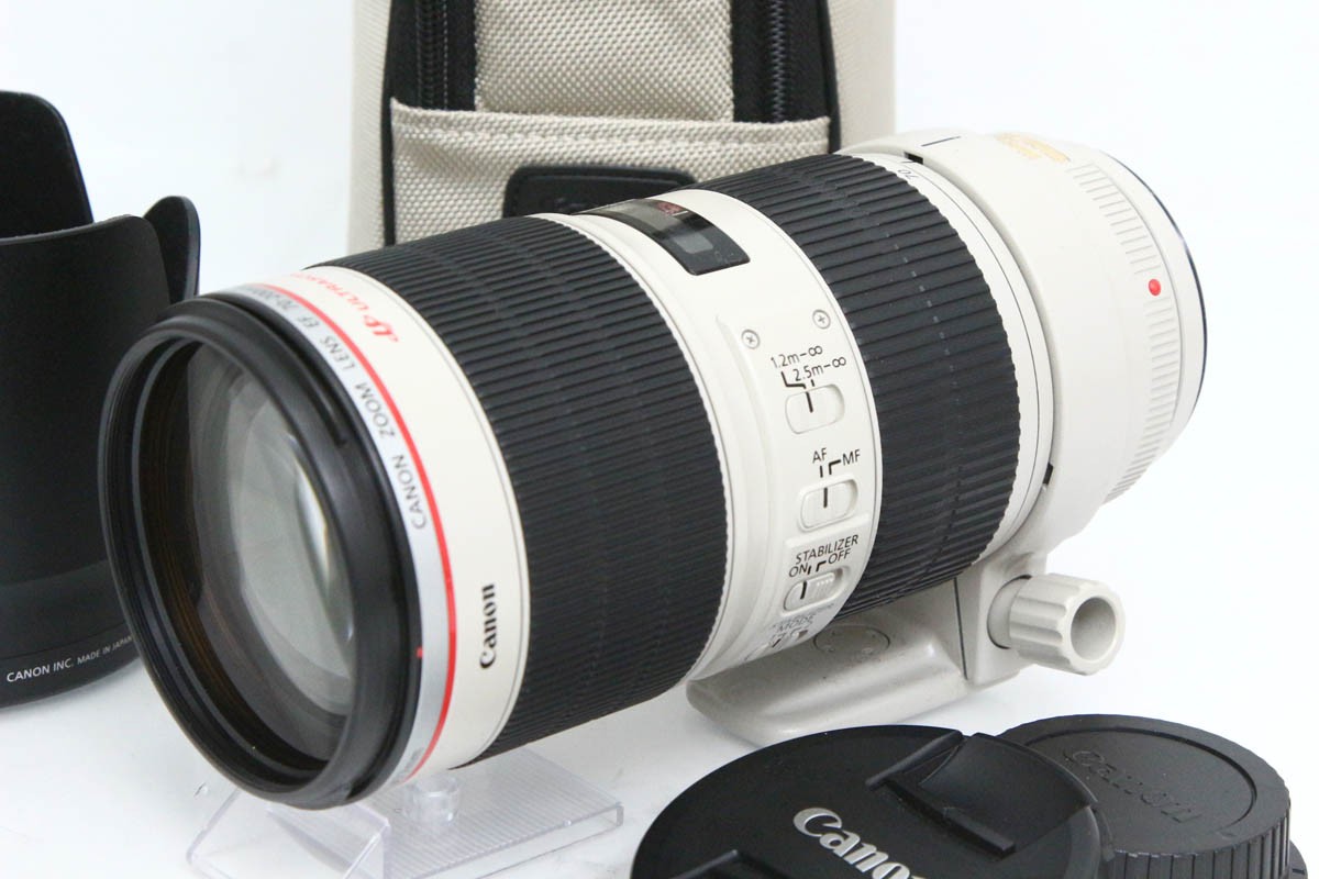 【中古】【良品】キヤノン EF70-200粍 F2.8L IS II USM CA01-R5251-2C1 Canon EFマウント フルサイズ 大差しわたし 望遠望遠レンズ 手ブレ手を加える 中古