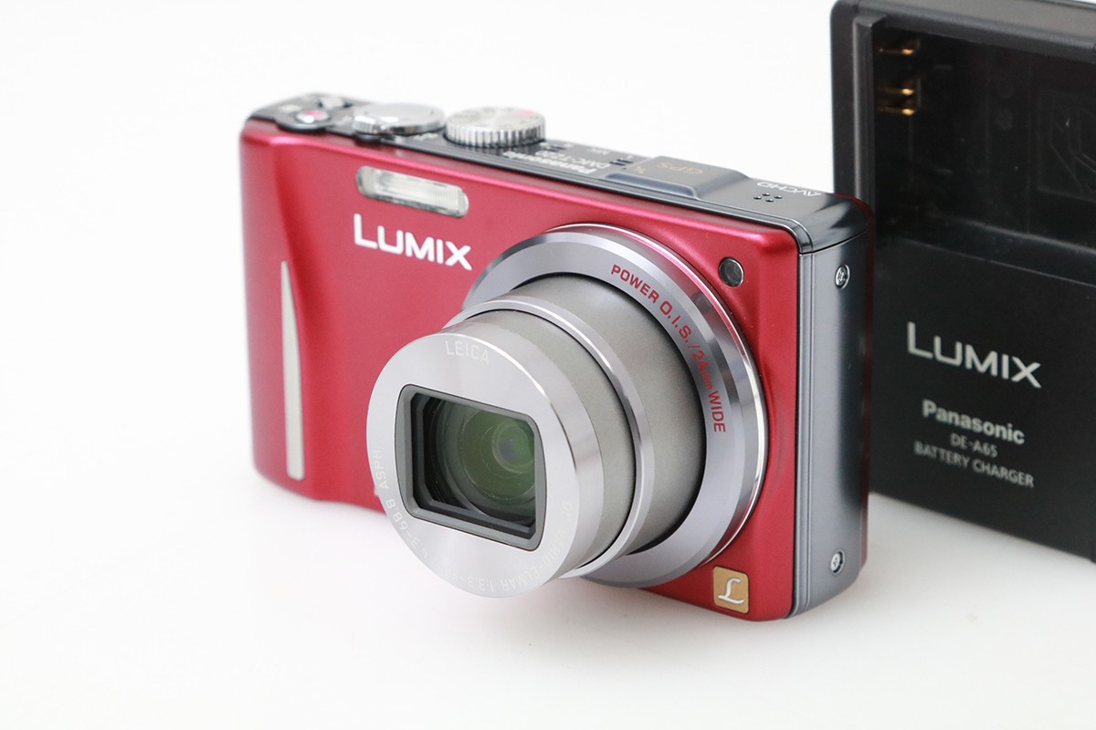 【中古】【並品】パナソニック LUMIX DMC-TZ20-R [赤いこと] CA01-M6772-2Q1A パナソニック Panasonic LUMIX 顔意識すること 手ブレ手を加える