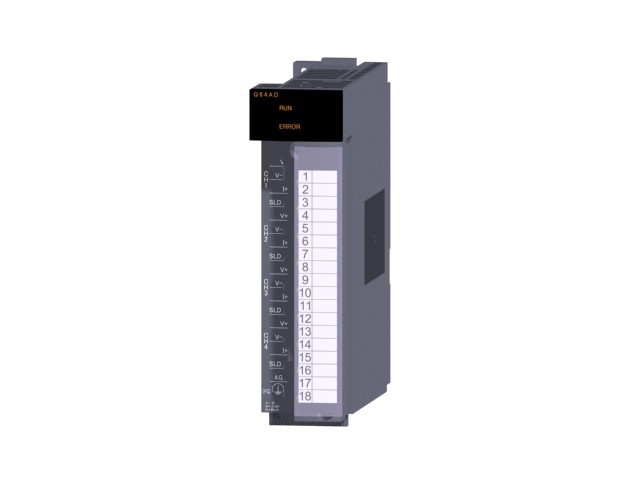 三菱電機 Q64AD MELSEC-Q シーケンサ 4点 4通信路 取り替えっこ社会的単位 アナログ 高分解能流行り物