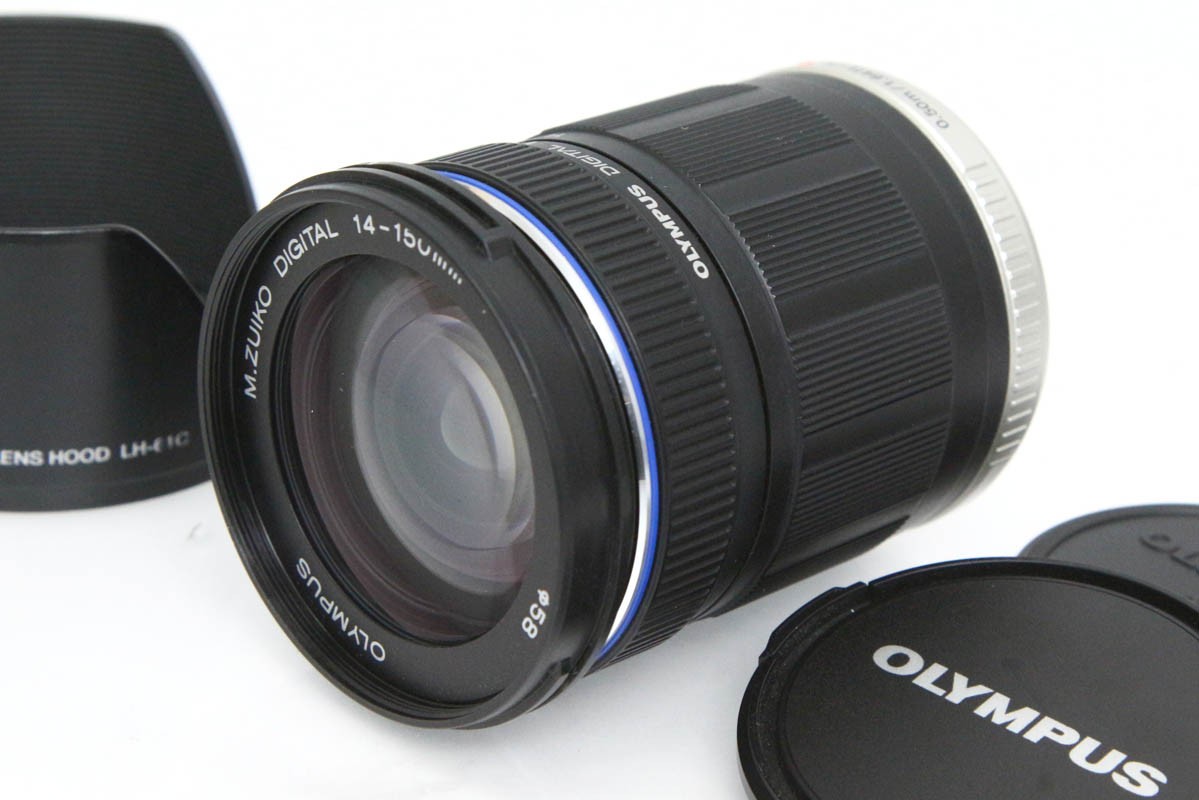 【中古】【良品】オリンパス M.ZUIKO DIGITAL ED 14-150粍 F4.0-5.6 CA01-R5312-2A1D オリンパス OLYMPUS M.ZUIKO マイクロフォーサーズマウント 標準尺度望遠レンズ AF/MF 高倍率