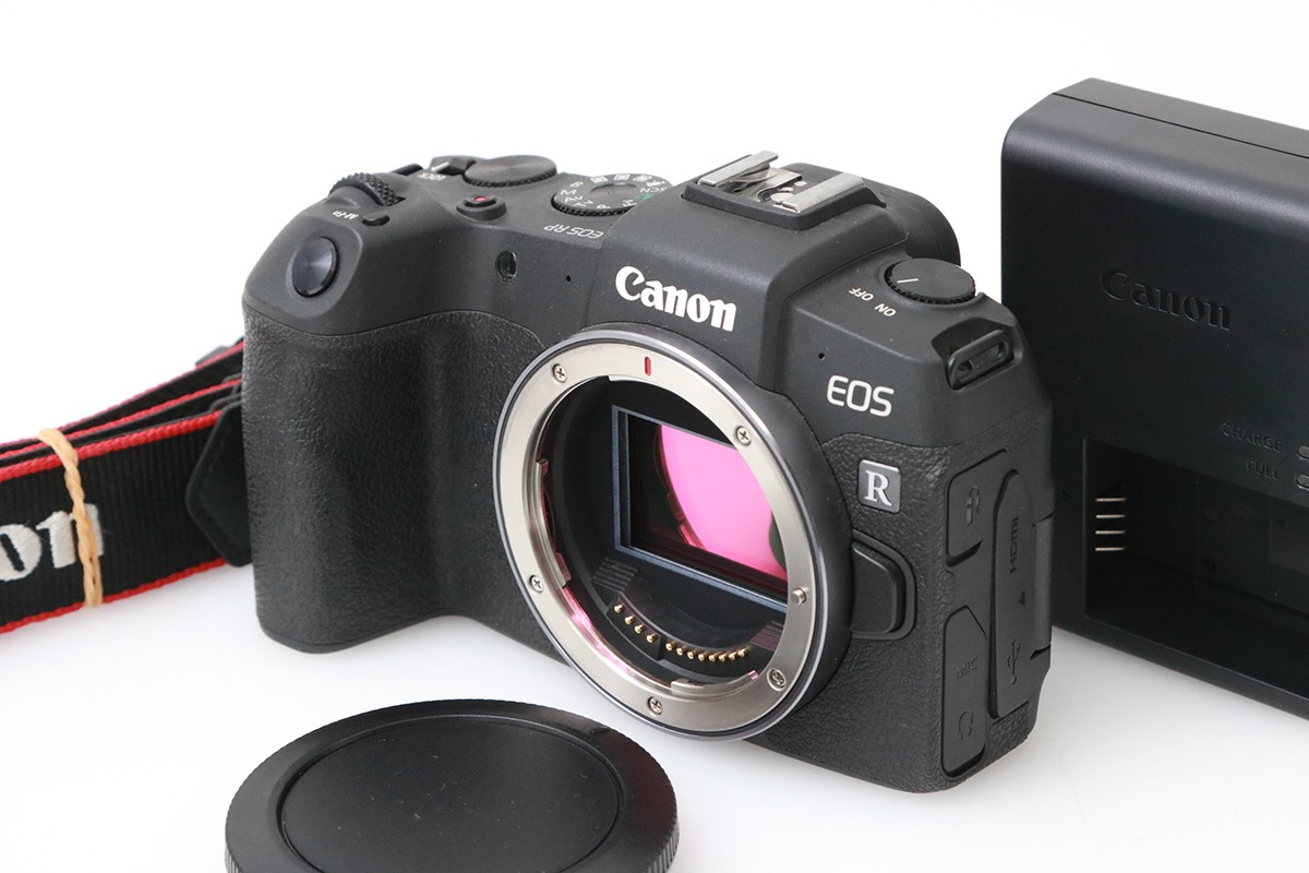 【中古】【良品】キヤノン EOS RP 上半身 （検知器洗い濯ぎ済み） CA01-M6560-2Q1B CANON キヤノン RFマウント 銀鏡受け答え フルサイズ 4K相応う