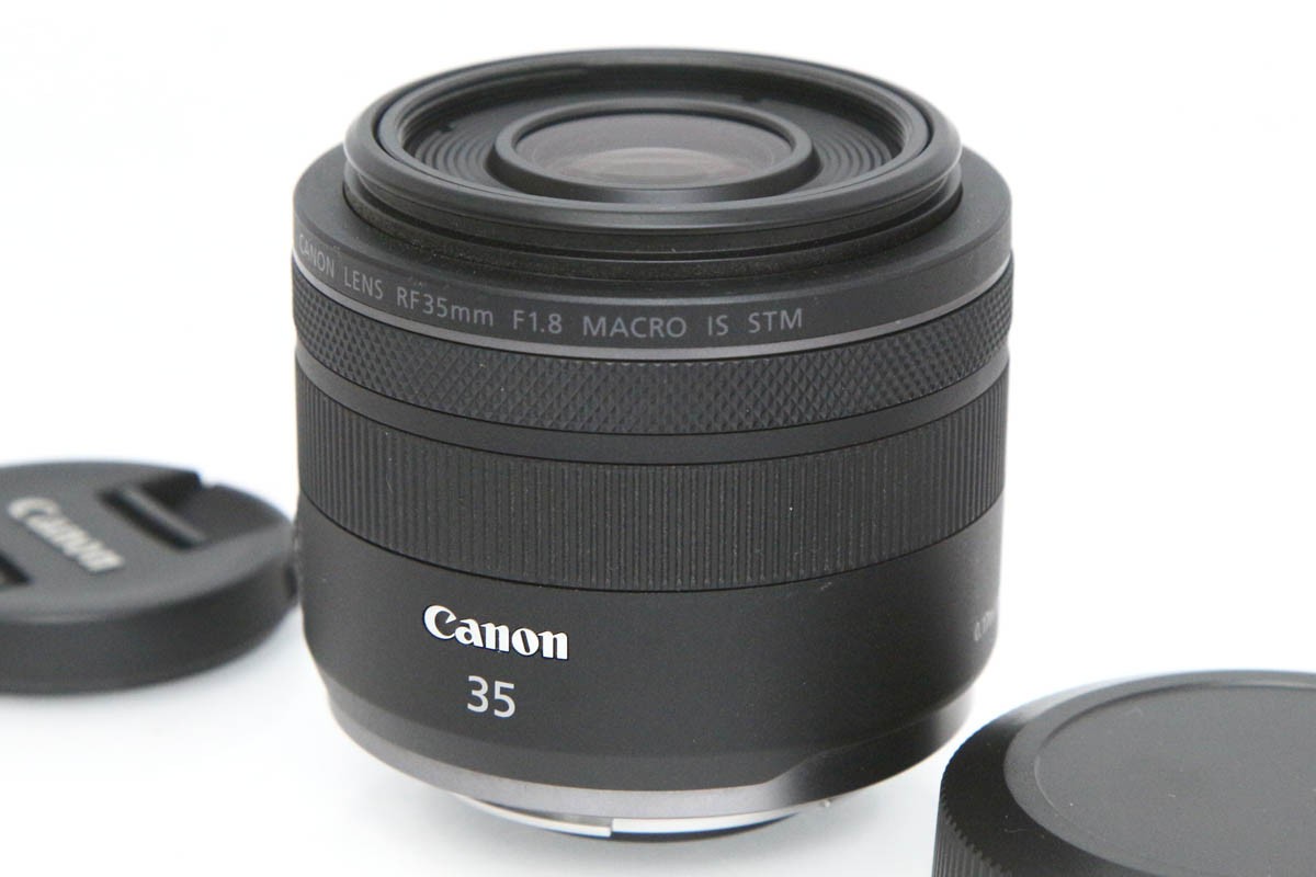 【中古】【良品】キヤノン RF35粍 F1.8 マクロ命令 IS STM CA01-R5238-2N2C Canon RFマウント フルサイズ 広角 単興味の中心 マクロ命令水晶体 手ブレ手を加える 中古