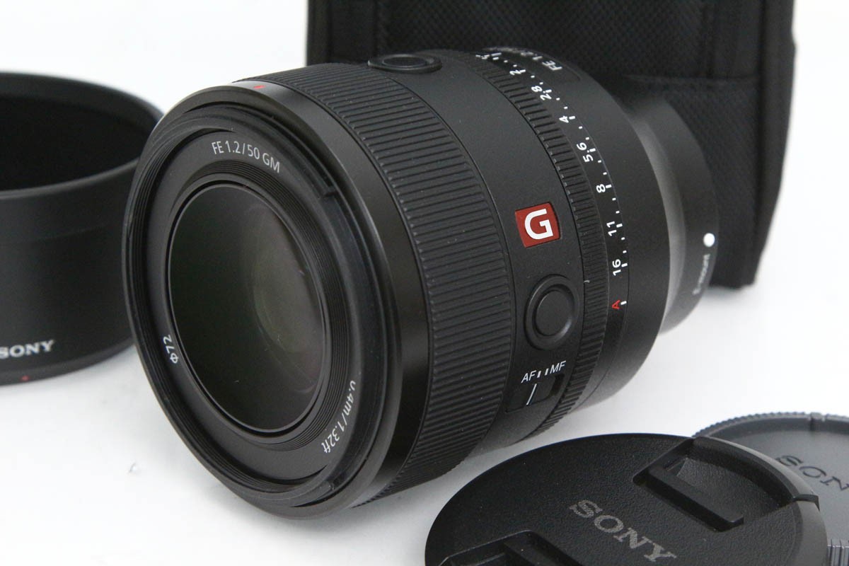 【中古】【並品】ソニー FE 50粍 F1.2 GM SEL50F12GM CA01-R5253-2C1 SONY ソニー α Eマウント 単興味の中心 AF/MF フルサイズ 大差しわたし