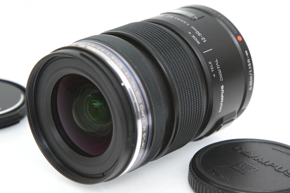 【中古】【並品】オリンパス M.ZUIKO DIGITAL ED 12-50粍 F3.5-6.3 EZ [黒いこと] CA01-R5311-2O2C オリンパス OLYMPUS M.ZUIKO マイクロフォーサーズマウント 標準尺度望遠レンズ AF