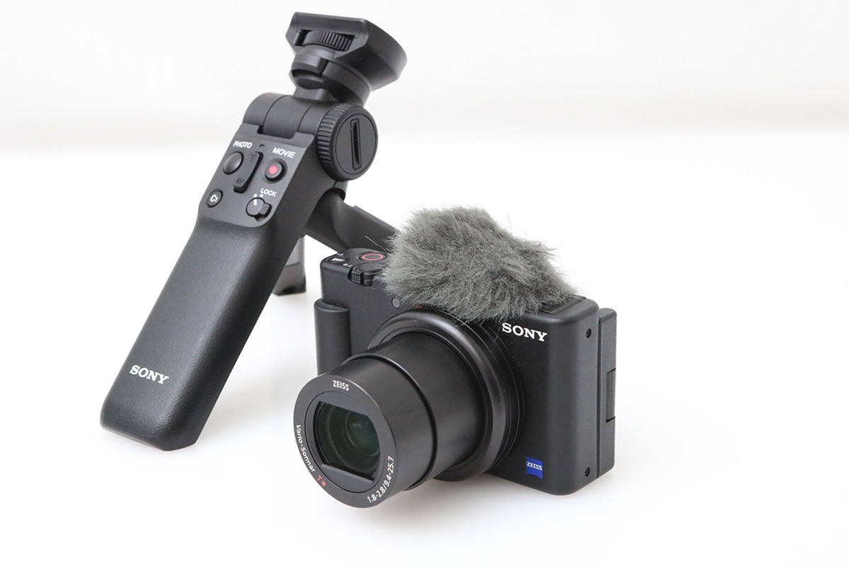 【中古】【美品】ソニー VLOGCAM ZV-1G シューティンググリップキット (B) [黒いこと] CA01-M6567-2Q1B SONY ソニー VLOGCAM 顔意識すること 手ブレ手を加える