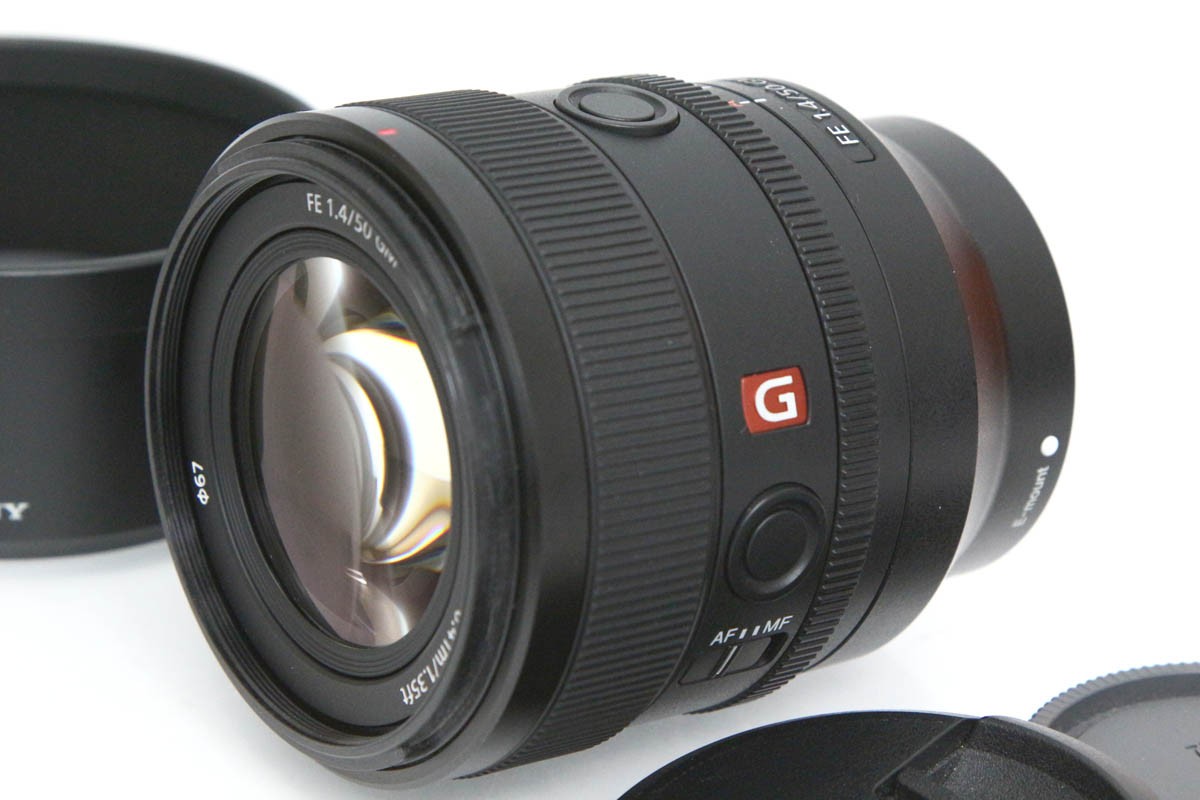 【中古】【美品】ソニー FE 50粍 F1.4 GM SEL50F14GM CA01-R5275-2R2B SONY Eマウント フルサイズ 大差しわたし 単興味の中心 G Master お師匠さん 中古