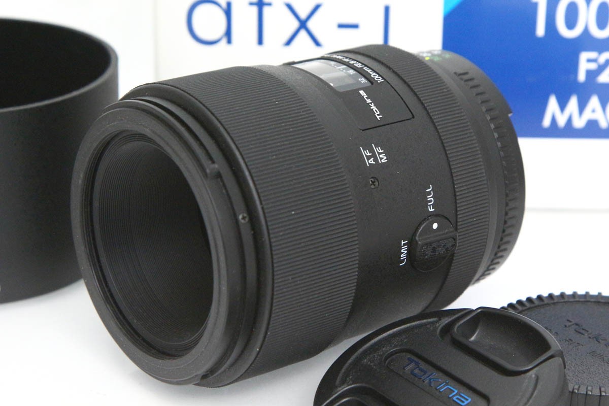 【中古】【美品】トキナー atx-i 100粍 F2.8 FF MACRO [ニコン用] CA01-R5342-2A3 TOKINA トキナー ニコンFマウント 単興味の中心 AF/MF フルサイズ マクロ命令
