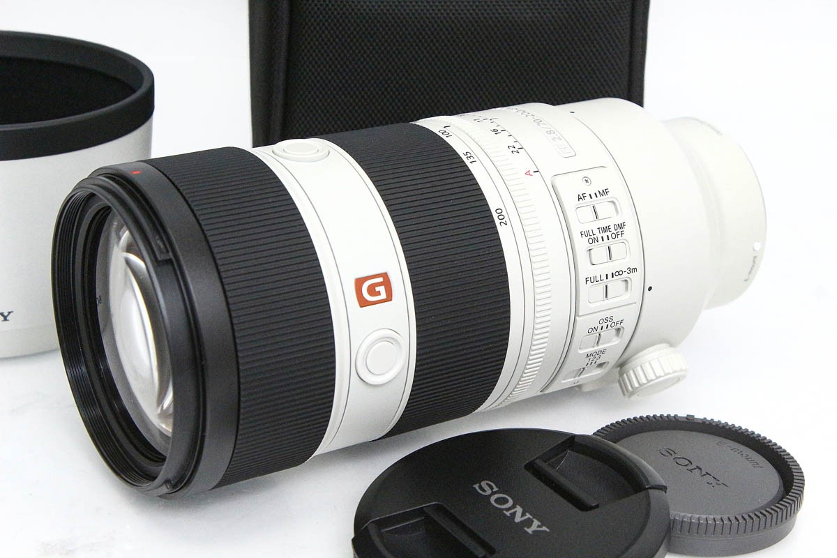 【中古】【美品】ソニー FE 70-200粍 F2.8 GM OSS II SEL70200GM2 CA01-R5329-3V2B SONY ソニー α Eマウント 望遠望遠レンズ AF/MF フルサイズ 手ブレ手を加える 大差しわたし