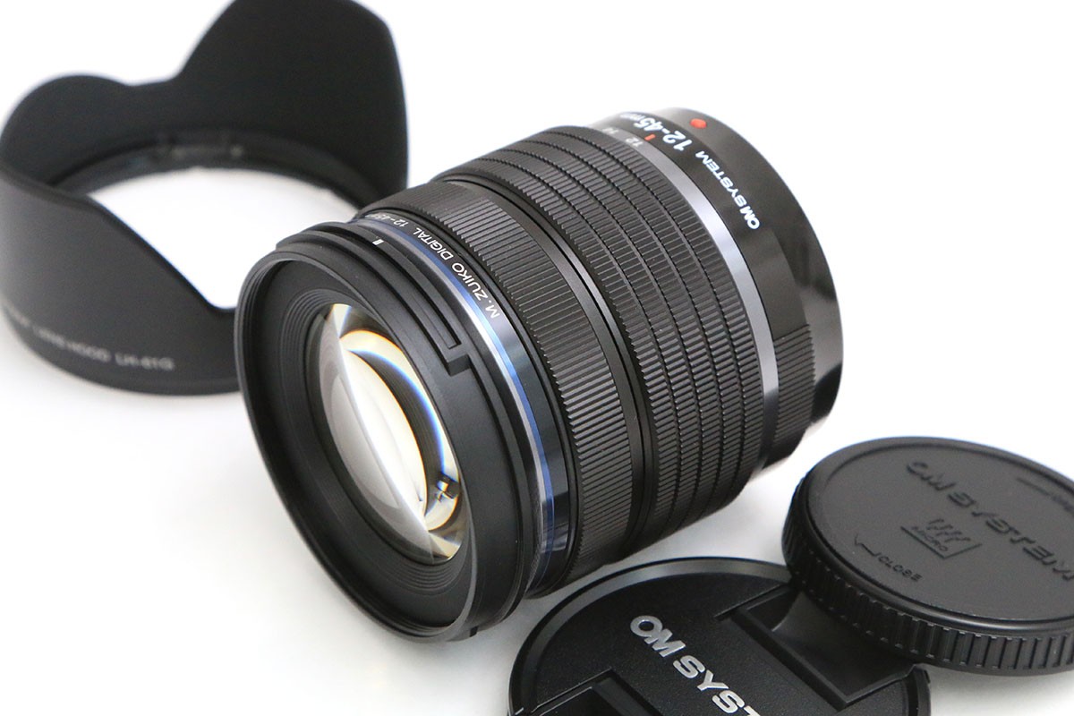 【中古】【美品】オリンパス M.ZUIKO DIGITAL ED 12-45粍 F4.0 PRO CA01-B5779-3T3B オリンパス OLYMPUS M.ZUIKO マイクロフォーサーズマウント 標準尺度望遠レンズ AF