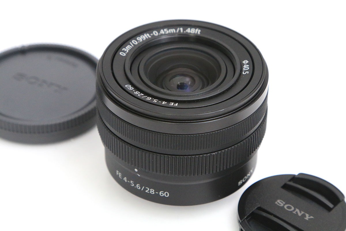 【中古】【良品】ソニー FE 28-60粍 F4-5.6 SEL2860 CA01-B5758-2M3D SONY ソニー α Eマウント 判定基準望遠レンズ AF/MF フルサイズ