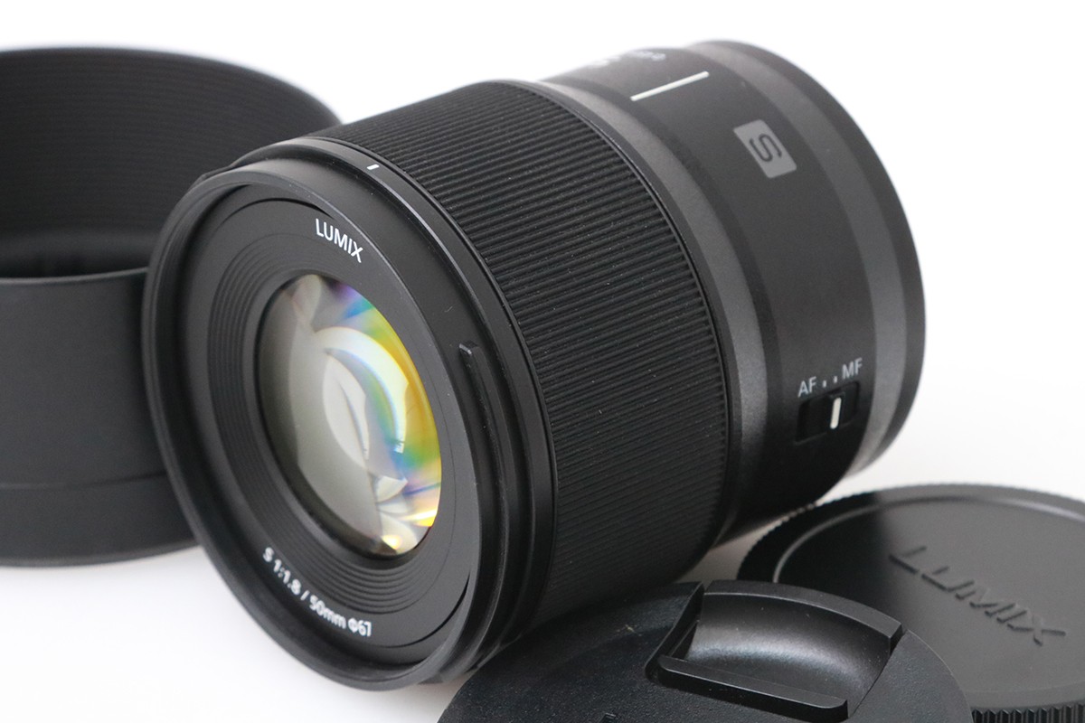 【中古】【良品】パナソニック LUMIX S 50粍 F1.8 S-S50 CA01-M6647-2O2A パナソニック Panasonic LUMIX ライカLマウント 単興味の中心 AF/MF フルサイズ 大差しわたし