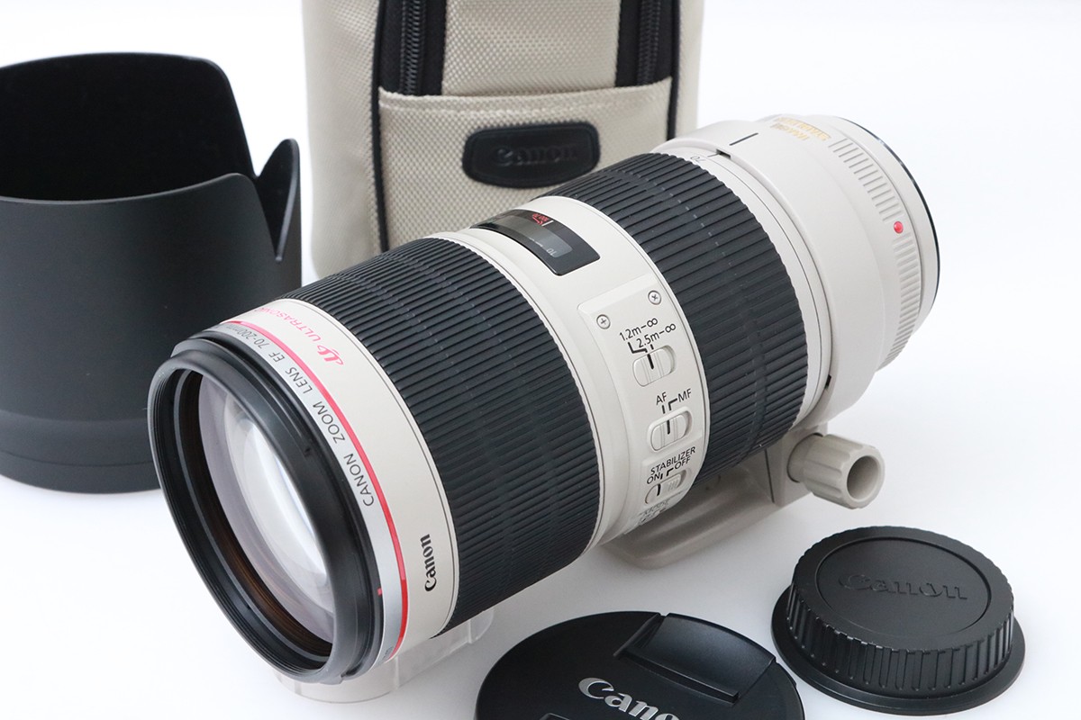 【中古】【美品】キヤノン EF70-200粍 F2.8L IS II USM CA01-M6735-2C1 CANON キヤノン EFマウント 望遠望遠レンズ AF/MF フルサイズ 手ブレ手を加える